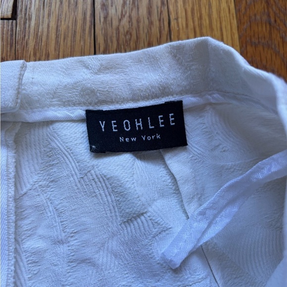 Yeohlee Vintage Suit Set Brocade Floral Cream Silk Blend - Picture 6 of 9